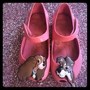Mini Melissa Disney lady and the tramp size 9